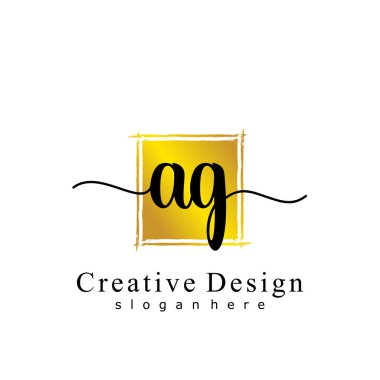 İlk AG el yazısı ilk logo kavramı