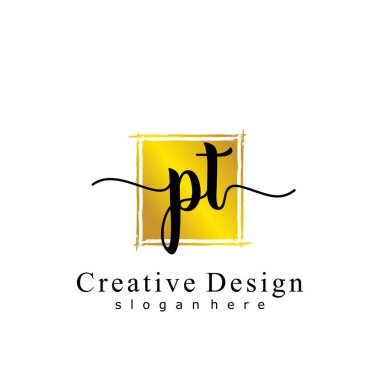 İlk PT el yazısı ilk logo kavramı