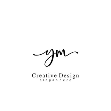 İlk logo kavramının ilk YM el yazısı