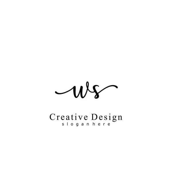 İlk logo kavramının ilk WS el yazısı