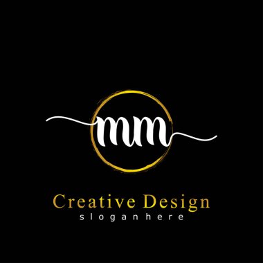 İlk logo kavramının ilk MM el yazısı