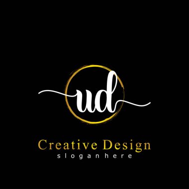 İlk logo kavramının ilk UD el yazısı