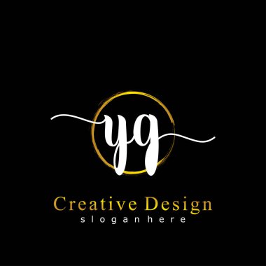 İlk logo kavramının ilk YG el yazısı