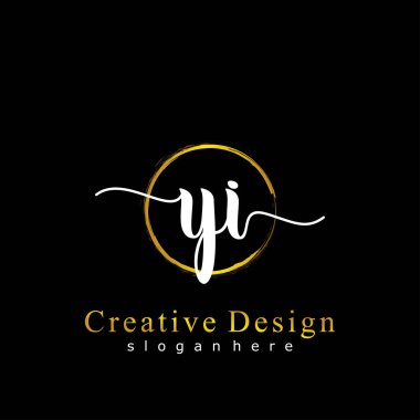 İlk logo kavramının YI el yazısı