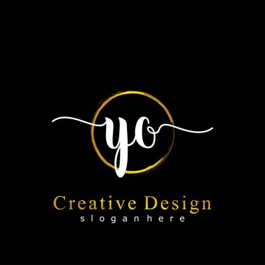 İlk logo kavramının ilk YO el yazısı