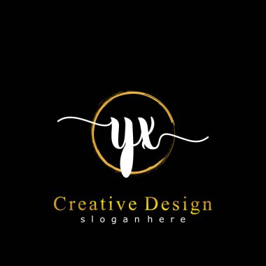 İlk logo kavramının ilk YX el yazısı