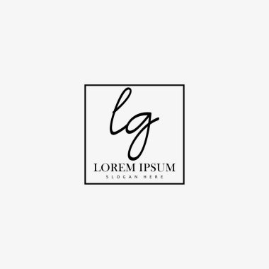 İlk logo kavramının ilk LG el yazısı