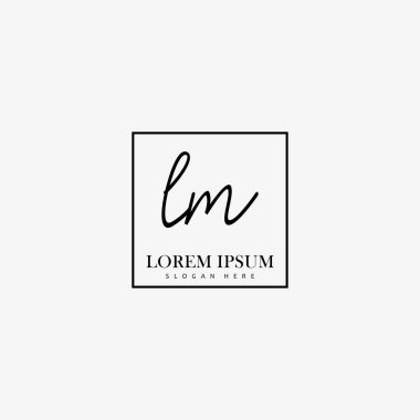 İlk logo kavramının ilk LM el yazısı