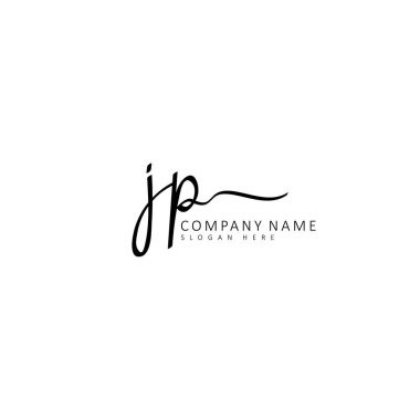 İlk logo kavramının ilk JP el yazısı