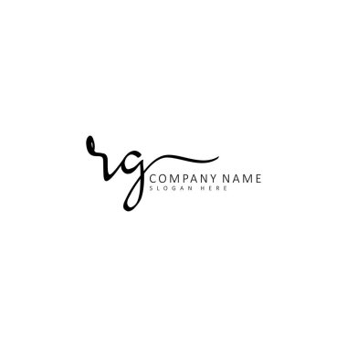 İlk logo kavramının ilk RG el yazısı