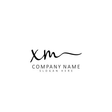 İlk logo kavramının XM el yazısı