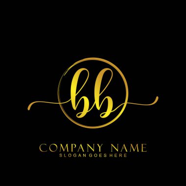 İlk logo kavramının ilk BB el yazısı