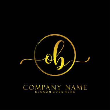 İlk logo kavramının ilk OB el yazısı