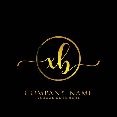 İlk logo kavramının XB el yazısı