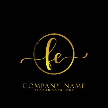 İlk logo kavramının ilk FE el yazısı