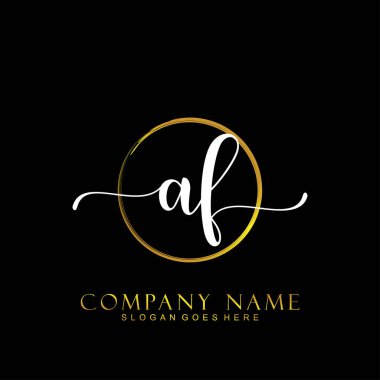 İlk logo kavramının ilk AF el yazısı