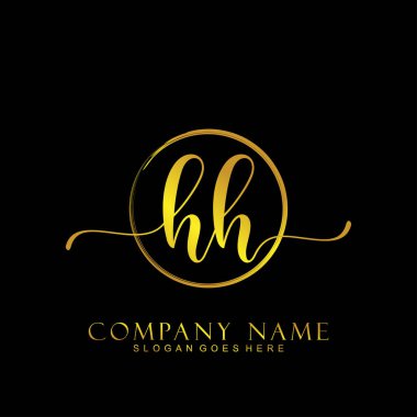 İlk logo kavramının ilk HH el yazısı