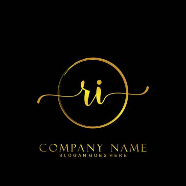 İlk logo kavramının ilk RI el yazısı