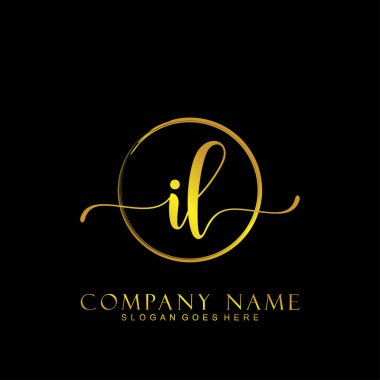 İlk logo kavramının ilk IL el yazısı