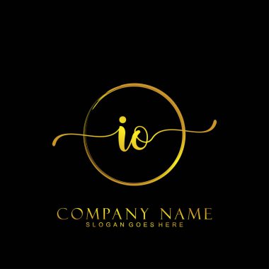 İlk logo kavramının ilk IO el yazısı