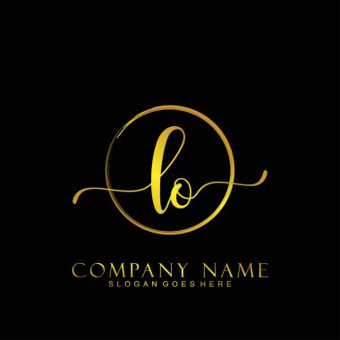 İlk logo kavramının ilk LO el yazısı