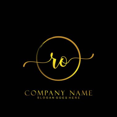 İlk logo kavramının ilk RO el yazısı