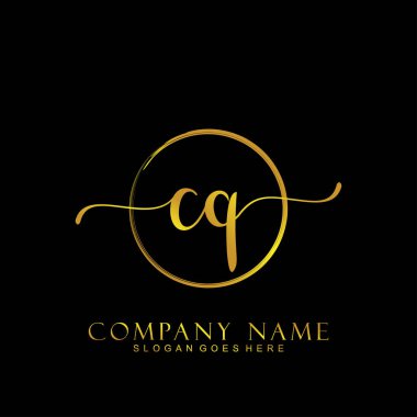 İlk logo kavramının ilk CQ el yazısı