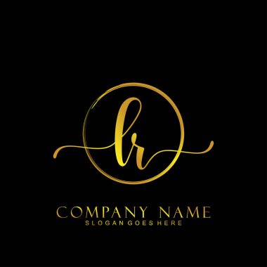 İlk logo kavramının ilk LR el yazısı