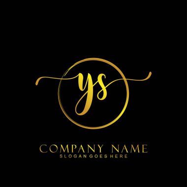 İlk logo kavramının YS el yazısı