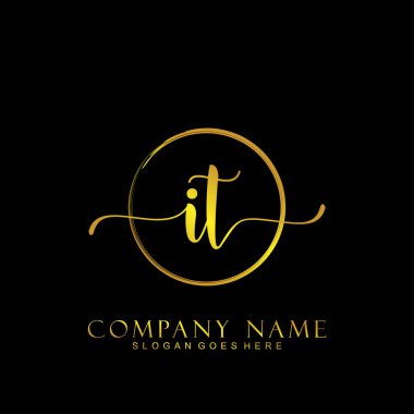 İlk logo kavramının ilk IT el yazısı