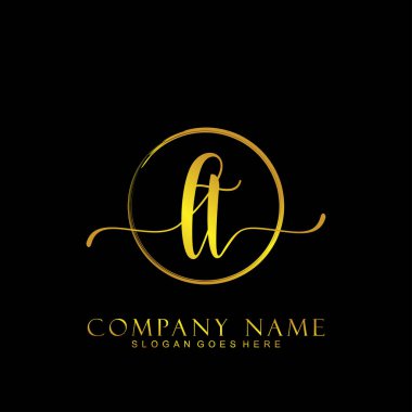 İlk logo kavramının ilk LT el yazısı