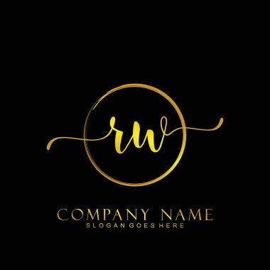 İlk logo kavramının ilk RW el yazısı