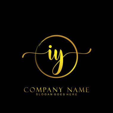 İlk logo kavramının ilk IY el yazısı