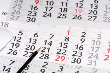 Ay, gün ve kalemle takvim