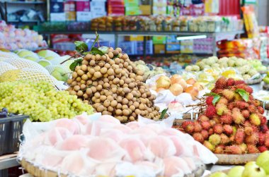 Tropikal Çin Ticaret egzotik meyve