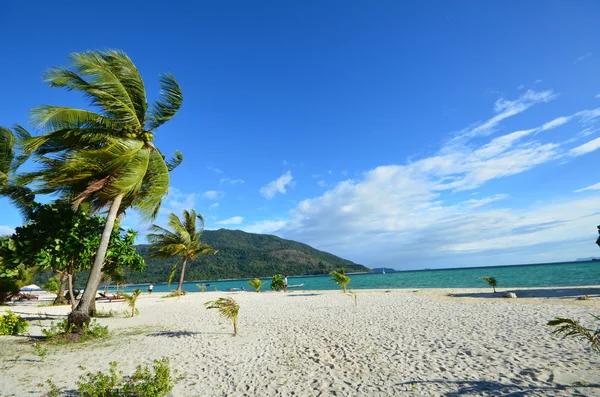 Vista paradisiaca dell'isola esotica — Foto Stock