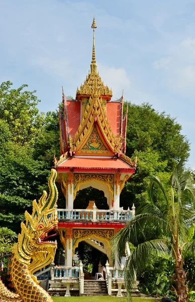 The two-storey chapel on site Wat Wichit Sangkaram — Stock Photo, Image