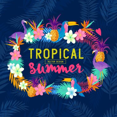 Canlı tropikal kenarlık