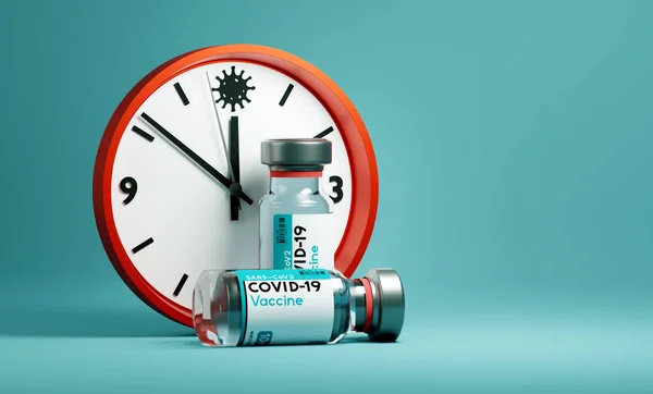 Covid Sars Cov2 Aşısı Bulma Yarışı Dünya Çapında Büyüdükçe Büyüyor — Stok fotoğraf