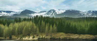 Highland dağlar ve ormanlar