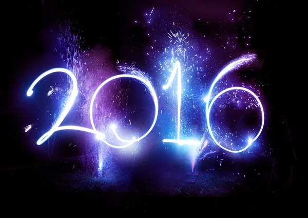 2016 havai fişek partisi - yeni yıl görüntüleme!