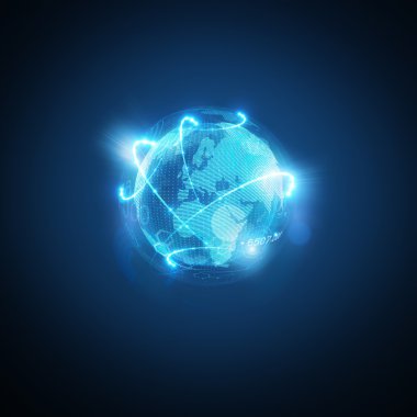 Bağlı dünya. Kavramsal iş