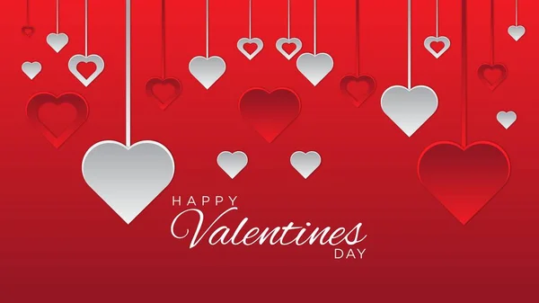 Valentine Day Background Hearts Love Beauty — Stock Photo, Image