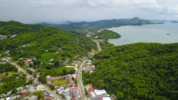 Vista Aérea Desde Labuan Bajo East Nusa Tenggara — Foto de Stock