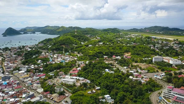 Vista Aerea Labuan Bajo East Nusa Tenggara — Foto Stock