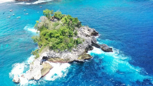 Schöne Aussicht Auf Den Strand Von Surin Mit Tropisch Blauem — Stockfoto