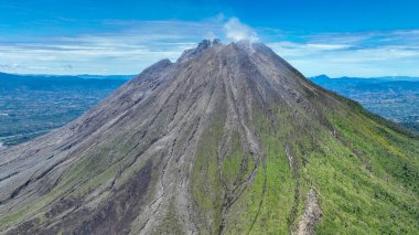 Lav oymalı tepeler volkan kenarlarından aşağı taşar. Yoğun ormanlarla karşılaşır. Bir zamanlar kavrulan yamaçlarda yeni yaşam yavaş yavaş ortaya çıkar..