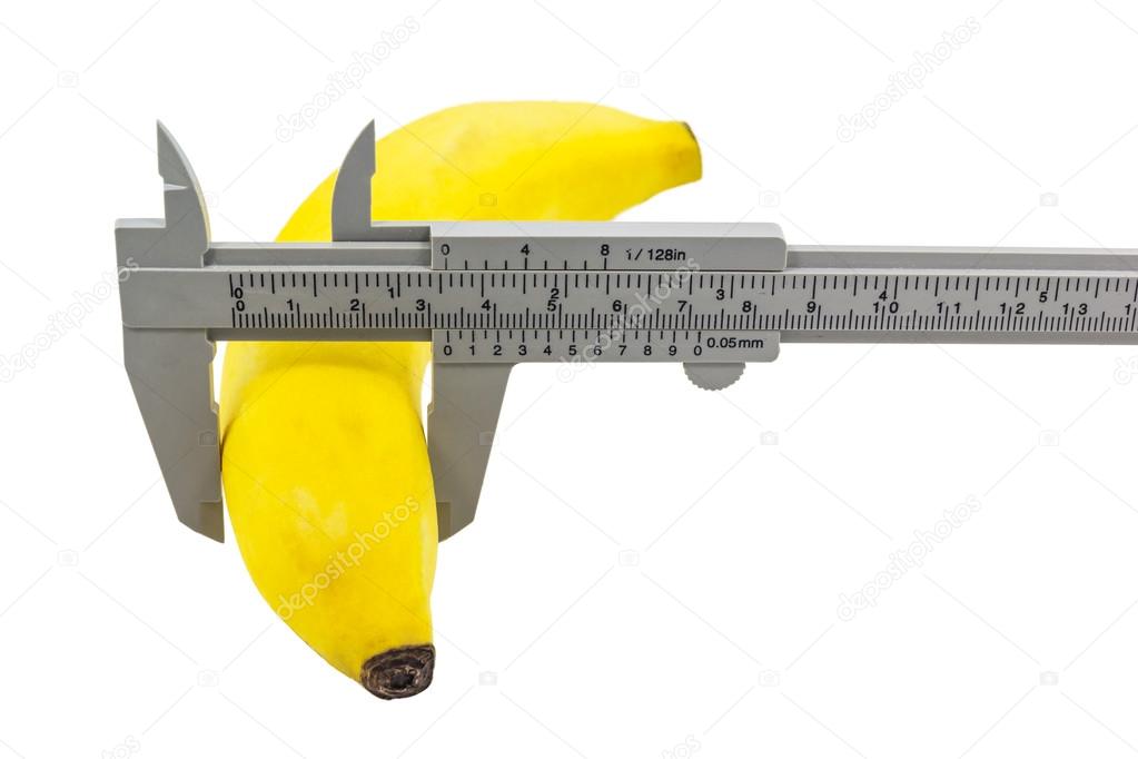 Banana and Vernier caliper
