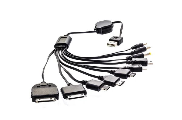 USB-laddare biladapter — Stockfoto