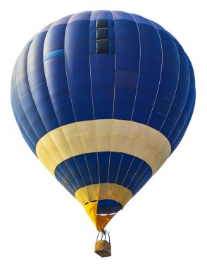 İzole beyaz arka plan üzerinde balon